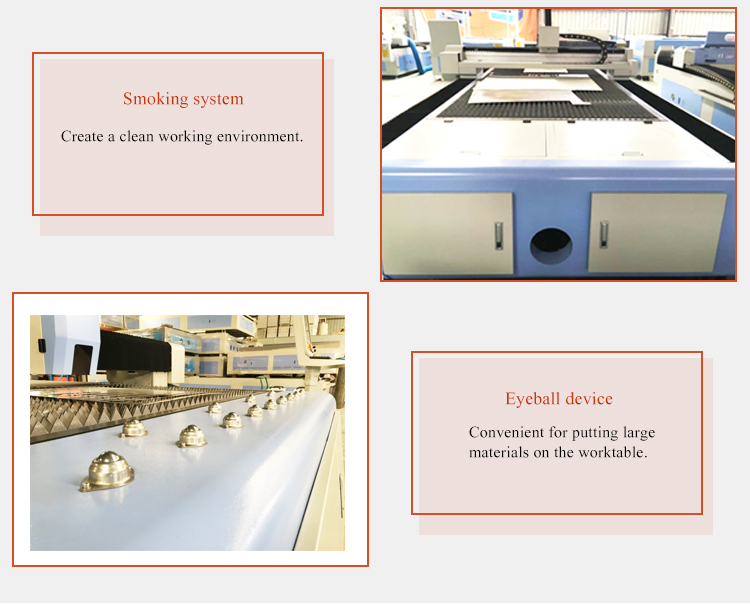 3015 Raycus 1000w / 1500w / 2000w Maszyna do cięcia laserem światłowodowym Najlepsza cena