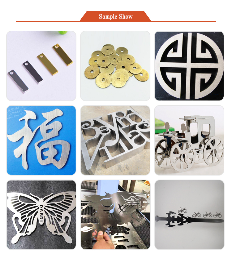 3015 Raycus 1000w / 1500w / 2000w Maszyna do cięcia laserem światłowodowym Najlepsza cena