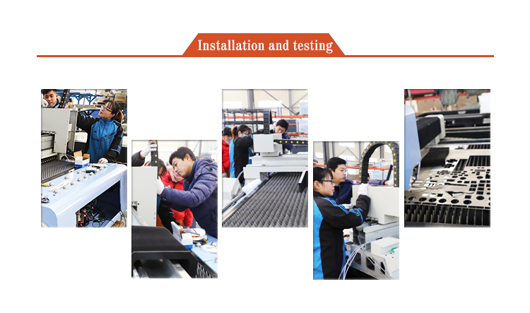 3015 Raycus 1000w / 1500w / 2000w Maszyna do cięcia laserem światłowodowym Najlepsza cena