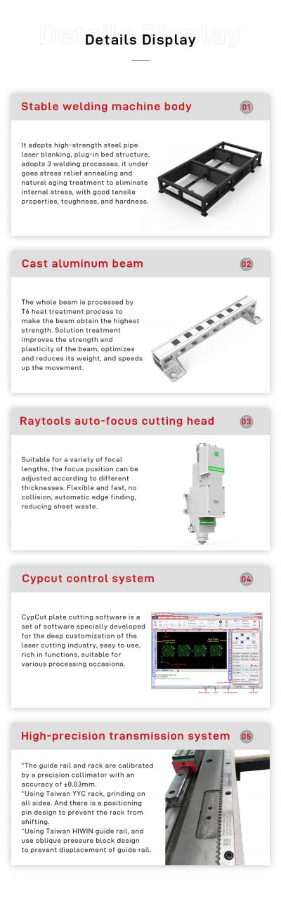 500w Blacha Niska cena Maszyna do cięcia laserem światłowodowym na sprzedaż