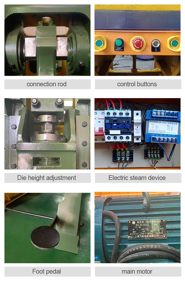 Deepthroat 16 Tons Punch Mechanical Punching Machine For Sheet Metal Głębokie gardło 16 ton wykrawarka mechaniczna do blachy