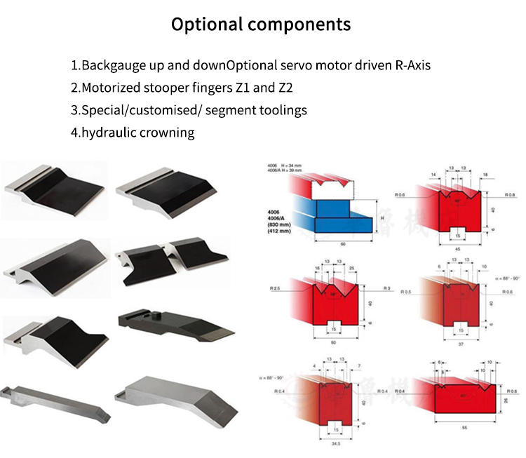 High Quality 3m Press Brake Machine Hydraulic 100 Ton For Sheet Metal Bending Wysokiej jakości prasa krawędziowa 3m hydrauliczna 100 ton do gięcia blach
