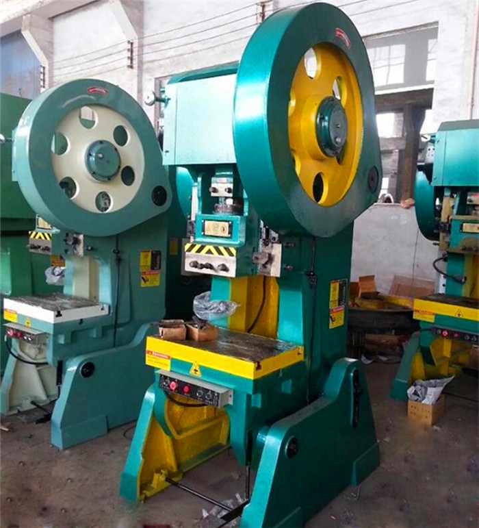 J23 Series 10 Ton Pneumatic Power Press Aluminium Lid Punching Machine J23 Seria 10 ton Pneumatyczna prasa do wykrawania aluminium z pokrywą